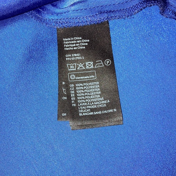 H&M Navy fit and flare dress - Picture 4 of 4